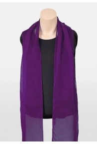 Damenschal Chiffon violett